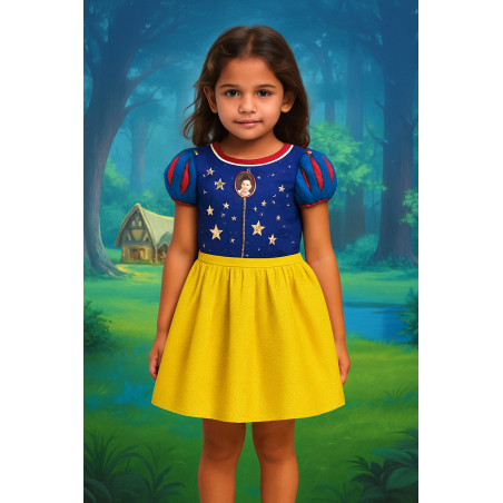 Disfraz Tallas 2-4 / 4-6 Blanca Nieves (Pt-Bla-Rp34)