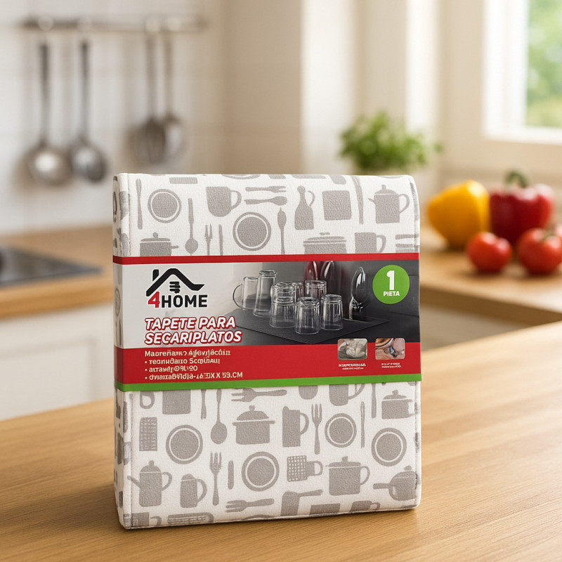 Toalla 4Home Microfibra Secar Platos (A414-Q22)