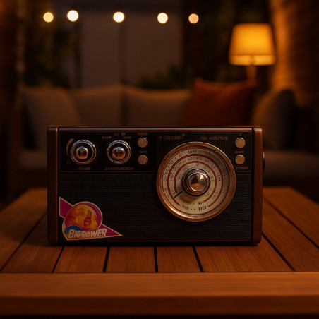 Parlante Figura Radio Bluetooth Columbus (Rx-4987)