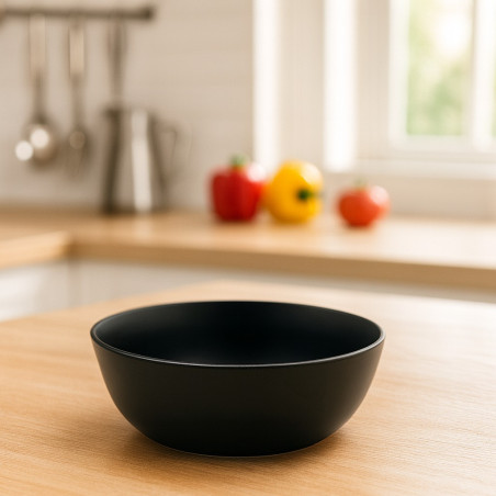 Taza Bola Ceramica 5,5 Negro Uchosa (23Hn1011-9)