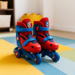 Patines Avengers No Ajust 27/30 (J18-Fl08-03At)