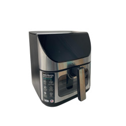 FREIDORA AIRE COBY 8L VIDRIO GRISCY AIRF 8LDH DG SS W