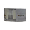 Cortina 4Home 55X90 Gommet Window Panel Ivogd (Wpsg46841Fba)