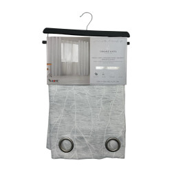 Cortina 4Home 55X90 Gommet Window Panel Ivlgr (Wpsg46842Fba)