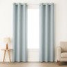 Cortina 4HOME 55x90 Grommet Teal | Modernidad y frescura para tu hogar
