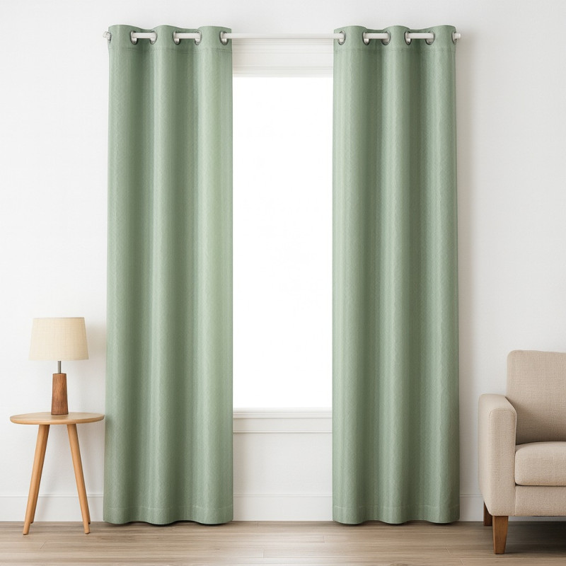 Cortina 4Home 55X90 Gommet Window Panel Sage (Wpsg48385Fba)