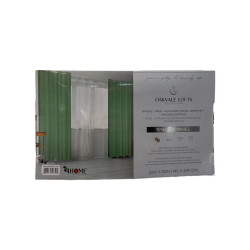 Cortina 4Home 55X90 Gommet Window Panel Sage (Wpsg48385Fba)