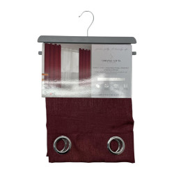 Cortina 4Home 55X90 Gommet Window Panel Burgn (Wpsg48386Fba)