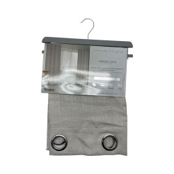 Cortina 4Home 55X90 Gommet Window Panel Grey (Wpsg48389Fba)