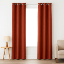Cortina 4Home 55X90 Gommet Window Panel Rust (Wpsg48393Fba)