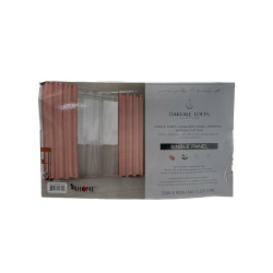 Cortina 4HOME 55x90 Grommet Blush | Elegancia y privacidad para tu hogar