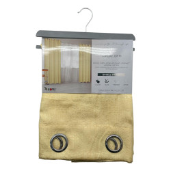 Cortina 4HOME 55x90 Grommet Cream | Elegancia neutra y luz equilibrada