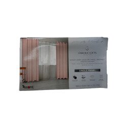 Cortina 4HOME 55x90 Grommet Blush | Estilo suave y elegante para tu hogar