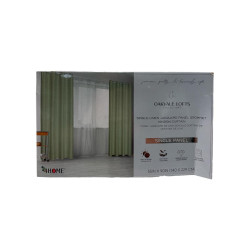 Cortina 4Home 55X90 Gommet Window Panel Sage (Wpsg48410Fba)