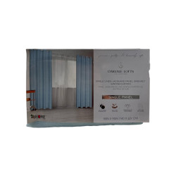 Cortina 4Home 55X90 Gommet Window Panel Blue (Wpsg48411Fba)