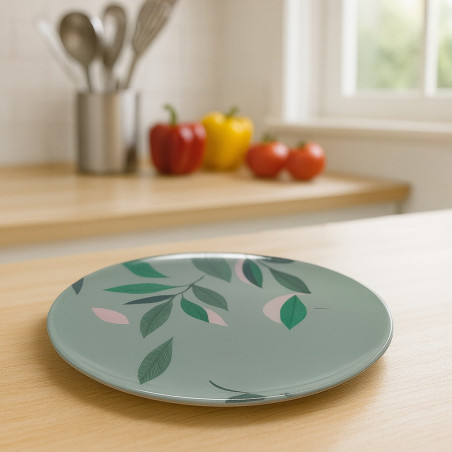 Plato de Melamina LIFE ART 8" | Elegante, resistente y fácil de limpiar