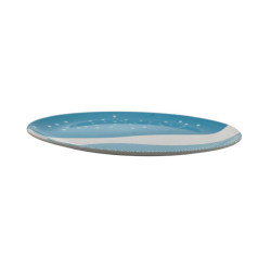 PLATO MELAMINA LIFE ART 8" AQUA(726-2403779)