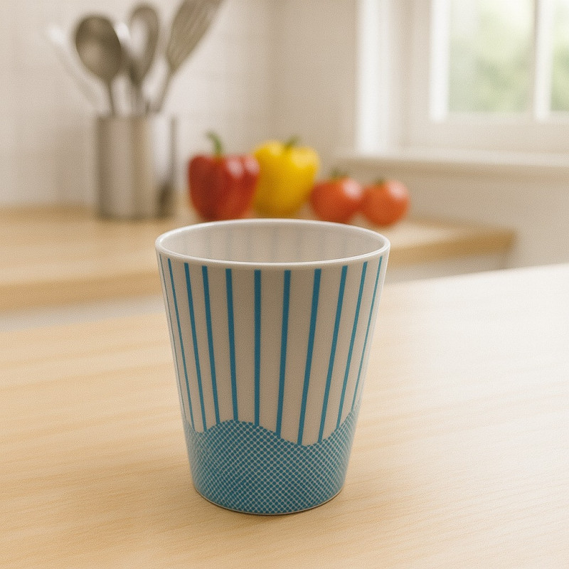 VASO MELAMINA LIFE ART 325ML AQUA(726-2403777)