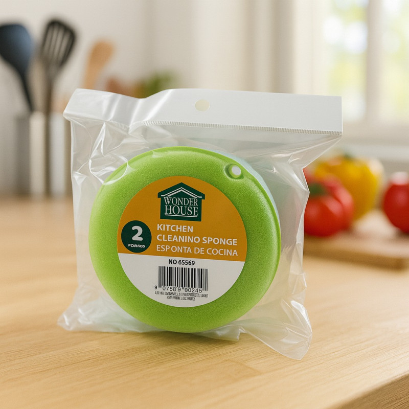 SET ESPONJA WONDER HOUSE 2PZAS(733-05545)
