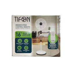 Abanico Piso Tifon Control Remoto  (Fs-40-22Ar-Whi)