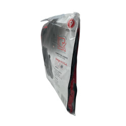 Forro Asiento Tela Negro Rojo 9 Pzas Lafa (16-6121-N-R)