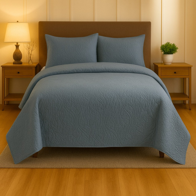 Edredon 3Pcs King 4Home  (Bcsk46251Pa)