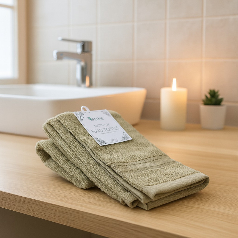 TOALLA BAÑO 4HOME 3 PIEZAS(TOST49646IM)