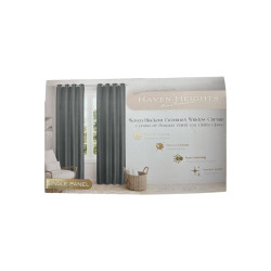 Cortina 4 Home 55X96 Grey Blackout Gromme (Wpsg47461Fbc)