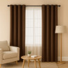 Cortina 4 Home 55X99 Brown Blackout Gromme (Wpsg47463Fbc)