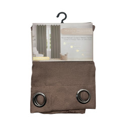 Cortina 4 Home 55X99 Brown Blackout Gromme (Wpsg47463Fbc)