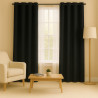 Cortina 4 Home 55X103 Black Blackout Gromme (Wpsg47467Fbc)