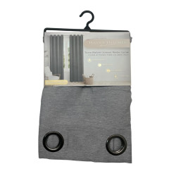 Cortina 4 Home 55X107 Silvr Blackout Gromme (Wpsg47470Fbc)