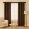 Cortina 4 Home 55X110 Brown Blackout Gromme (Wpsg47473Fbc)