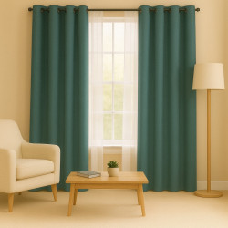 Cortina 4 Home 55X112 Silvr Blackout Gromme (Wpsg47475Fbc)