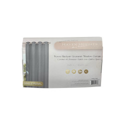 Cortina 4 Home 55X117 Silvr Blackout Gromme (Wpsg47479Fbc)