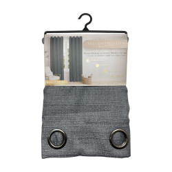 Cortina 4 Home 55X118 Chrcl Blackout Gromme (Wpsg47480Fbc)