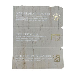 Cortina 4 Home 55X122 Lblue Blackout Gromme (Wpsg47706Fbb)