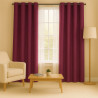 Cortina 4 Home 55X125 Burgn Blackout Gromme (Wpsg47709Fbb)