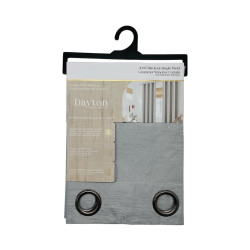 Cortina 4 Home 55X131 Grey Blackout Gromme (Wpsg47714Fbb)