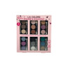 SET SOMBRA LA COLORS 3 TONOS 6PCS(C43559)