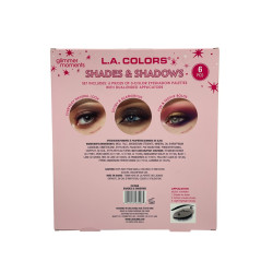 SET SOMBRA LA COLORS 3 TONOS 6PCS(C43559)