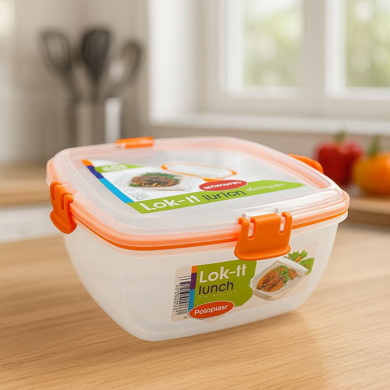 Envase Polinplast Plastico Cuadrado (T0593000T)