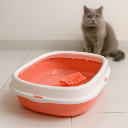 CAJA ARENA P/GATOS COLORES VARIADOS (GS16307)