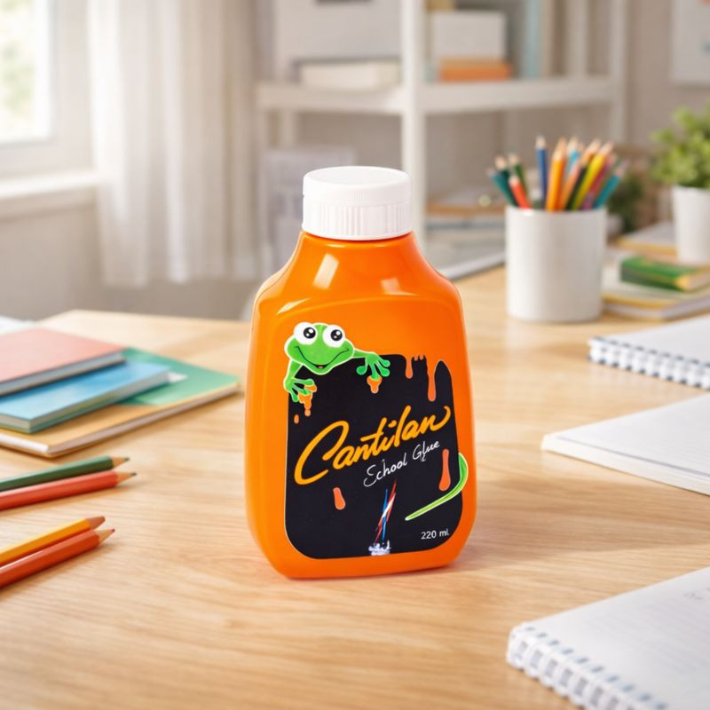 TEMPERA CANTILAN 250ML N21 NARANJA