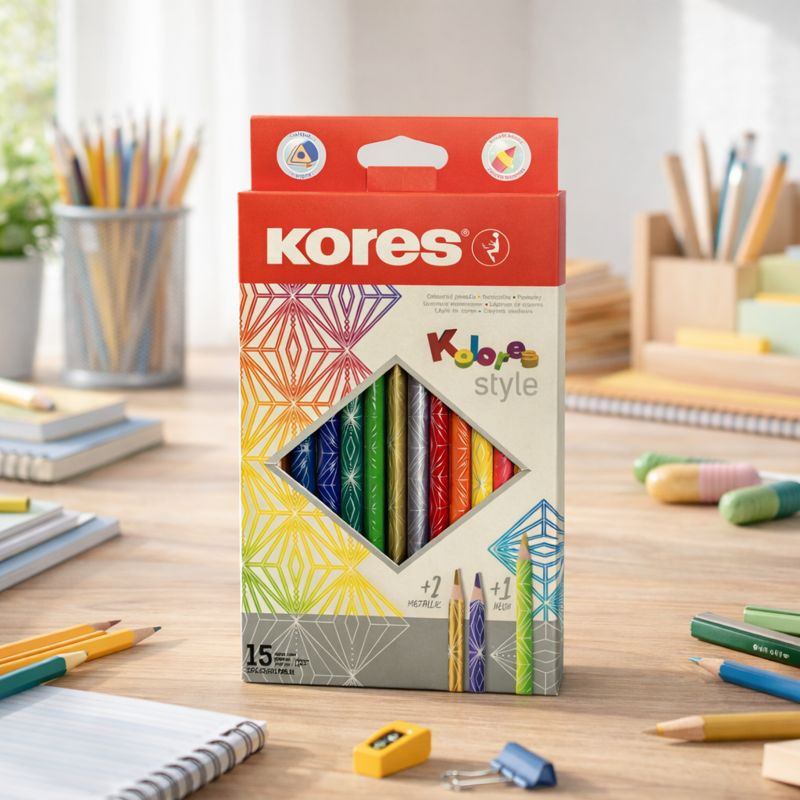 Lapiz De Color 93310 Style 15 Colores