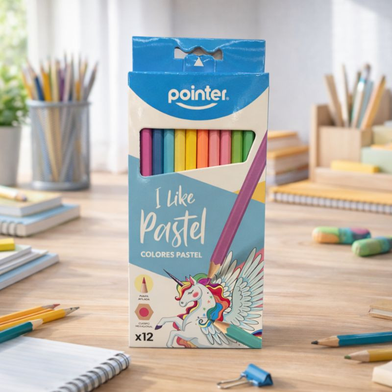 Lapiz Color 12Pcs Pointer(Hcp-12T)