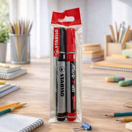 Marcador Permanente 2U Ng-Rj Stabilo (119790) Bts25