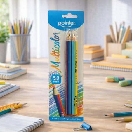 Lapiz De Color 12Pcs Pointer (Hcp-2Jb)