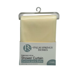CORTINA BAÑO 180X180CM PALM SPRINGS HOMES