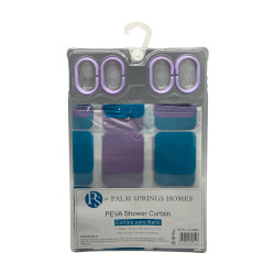 CORTINA BAÑO 180X180CM PALM SPRINGS HOMES